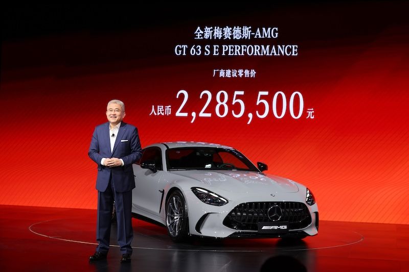 售22855万全新梅赛德斯-AMGGT63SEPERFORMANCE上市(图1)